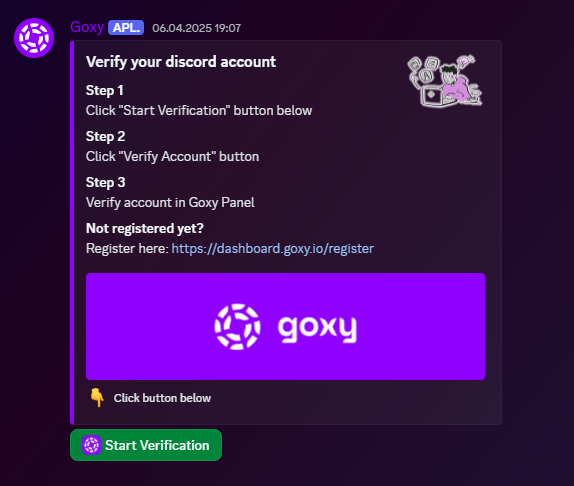 Discord Verification Step 1