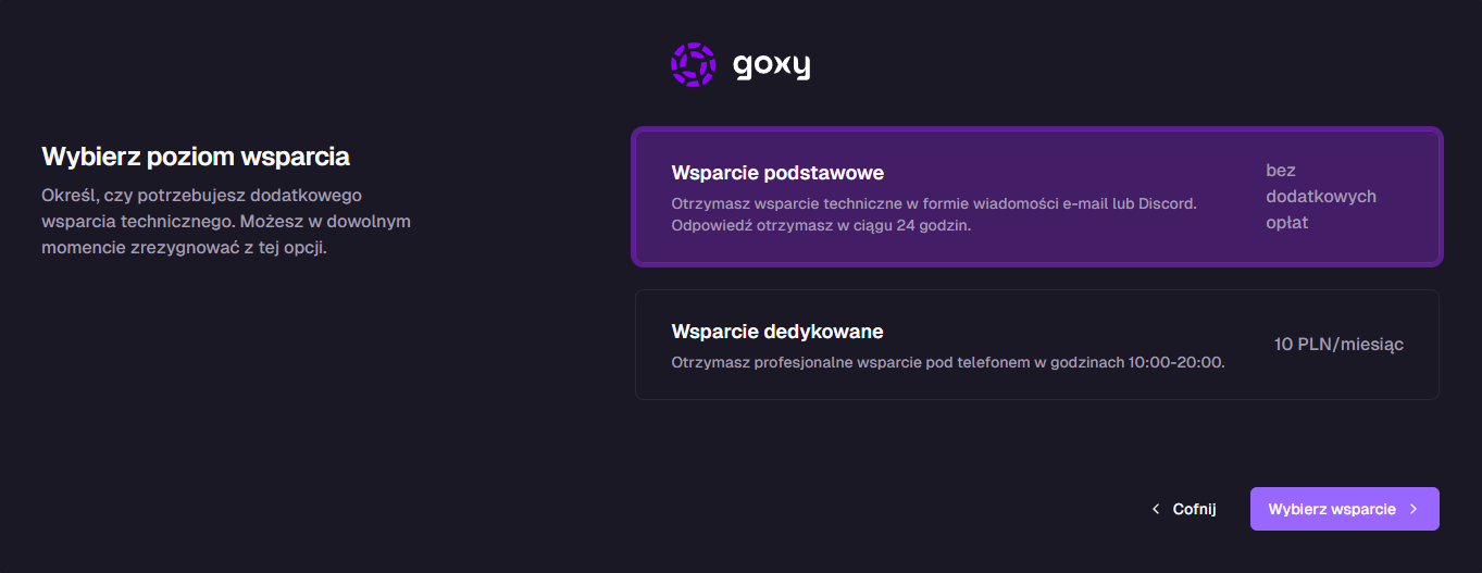 Wsparcie